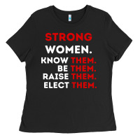 Black strong women know them be them Ladies Tee - artisFamous
