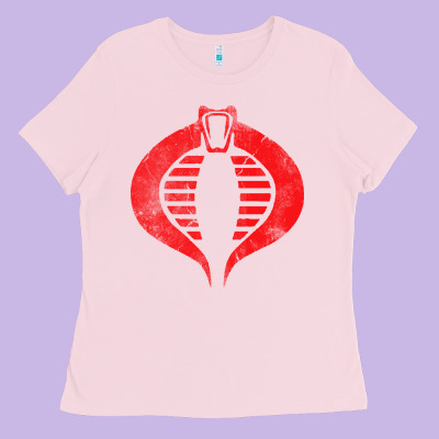 Vintage Cobra Symbol Ladies Tee Designed By Artisfamous