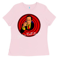 Bubblegum Pink bettercallsaul Ladies Tee - artisFamous