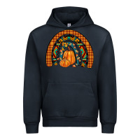 Navy fall pumpkin rainbow Urban Hoodie - JahusDesignShop