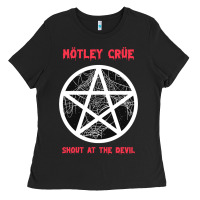 Black shout at the devil Ladies Tee - artisFamous