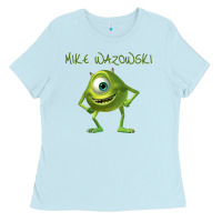 Baby Blue MIKE WAZOWSKI Ladies Tee - artisFamous