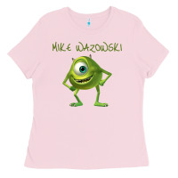 Bubblegum Pink MIKE WAZOWSKI Ladies Tee - artisFamous