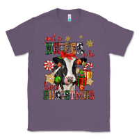 Lavender just a heifer who loves christmas cow Classic Tee - CowGirlArtShop