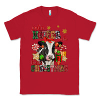 Red just a heifer who loves christmas cow Classic Tee - CowGirlArtShop