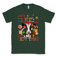 Just A Heifer Who Loves Christmas Cow Classic Tee | Teevron