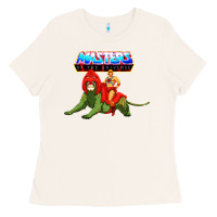 Bone he man and battle cat Ladies Tee - artisFamous