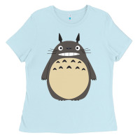 Baby Blue ghibli elemental charms Ladies Tee - artisFamous
