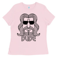 Bubblegum Pink dude the big lebowski Ladies Tee - artisFamous