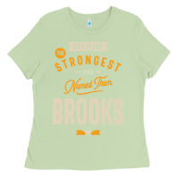 Matcha Brooks Personalized Name Birthday Gift Ladies Tee - artisFamous