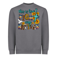 Storm this is how i fight my battles Heavyweight Sweatshirt - AdoDesignShop