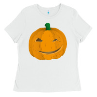 White pumpkin Ladies Tee - artisFamous