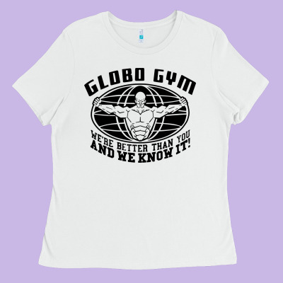 Globo Gym Ladies Tee Designed By Artisfamous