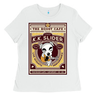 White the roost cafe Ladies Tee - artisFamous