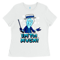 White snow miser Ladies Tee - artisFamous