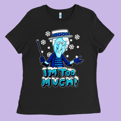 Snow Miser Ladies Tee Designed By Artisfamous