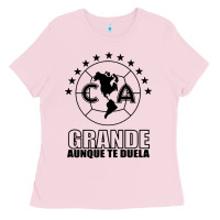 Bubblegum Pink club america de mexico Ladies Tee - artisFamous