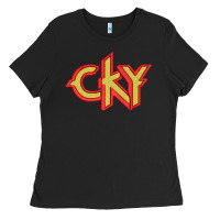 Black cky Ladies Tee - artisFamous