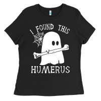 Black halloween i found this skeleton Ladies Tee - artisFamous