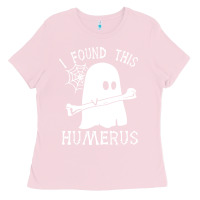 Bubblegum Pink halloween i found this skeleton Ladies Tee - artisFamous