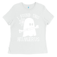 White halloween i found this skeleton Ladies Tee - artisFamous