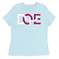 Baby Blue dope Ladies Tee - artisFamous