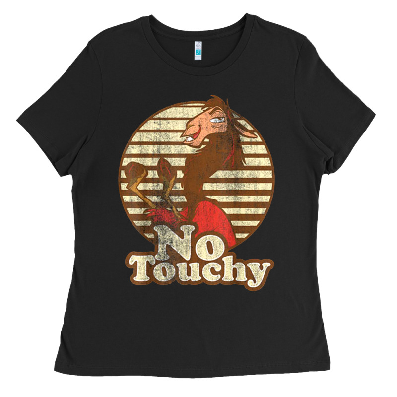 Emperor’s New Groove Kuzco Llama No Touchy Ladies Tee by artisFamous | Teevron