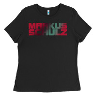Black markus schulz music dj Ladies Tee - artisFamous