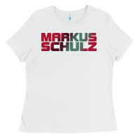White markus schulz music dj Ladies Tee - artisFamous
