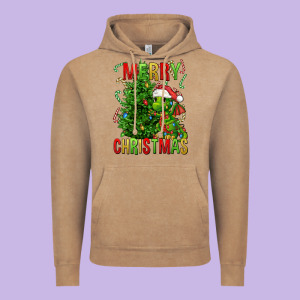 Merry Christmas Dragon Vintage Hoodie Designed By Fadigitalartstudio