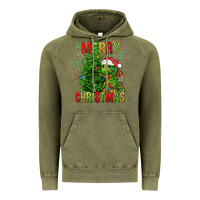 Vintage Olive merry christmas dragon Vintage Hoodie - FaDigitalArtStudio