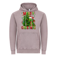 Vintage Zinc merry christmas dragon Vintage Hoodie - FaDigitalArtStudio