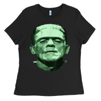 Black frankenstein Ladies Tee - artisFamous