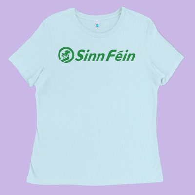 Sinn FÉin Party In United Kingdom Ladies Tee Designed By Artisfamous