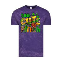 Cloud Purple St. Patrick's too cute to pinch Vintage Tee - OliviaCreatesArt