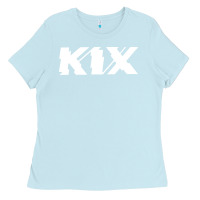 Baby Blue kix Ladies Tee - artisFamous