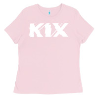 Bubblegum Pink kix Ladies Tee - artisFamous