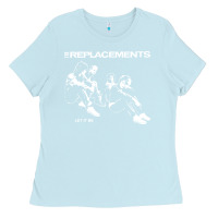 Baby Blue let it be the replacements Ladies Tee - artisFamous