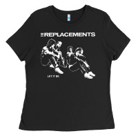 Black let it be the replacements Ladies Tee - artisFamous