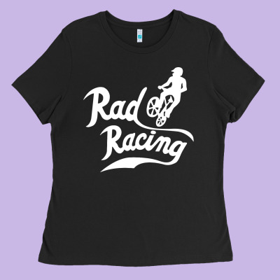 Rad Racing Cycle Classic Ladies Tee Designed By Artisfamous