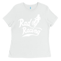 White rad racing cycle classic Ladies Tee - artisFamous