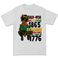 Dove Grey juneteenth 1865 because my ancestors Premium Tee - CowGirlArtShop