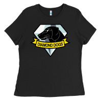 Black diamond dogs classic Ladies Tee - artisFamous