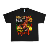 Black Pinch peel eat repeat crawfish Urban Heavy Tee - FaDigitalArtStudio