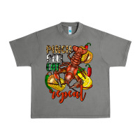 Tornado Pinch peel eat repeat crawfish Urban Heavy Tee - FaDigitalArtStudio