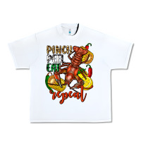 White Pinch peel eat repeat crawfish Urban Heavy Tee - FaDigitalArtStudio