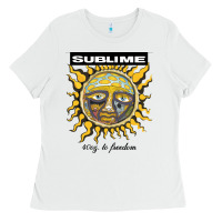 White sunflower sublime 40oz to freedom toddler Ladies Tee - artisFamous