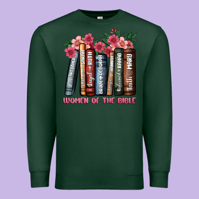 Boho Women Of The Bible Premium Sweatshirt Designed By Jahusdesignshop