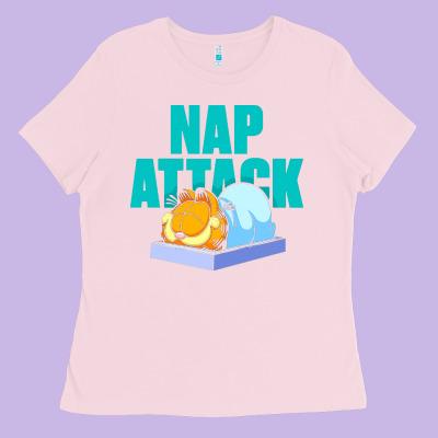 Nap Attack Ladies Tee Designed By Artisfamous