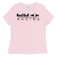 Bubblegum Pink red racing Ladies Tee - artisFamous